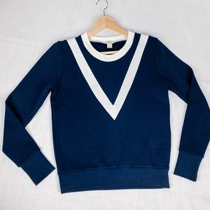 J.Crew Chevron Printed Sweatshirt